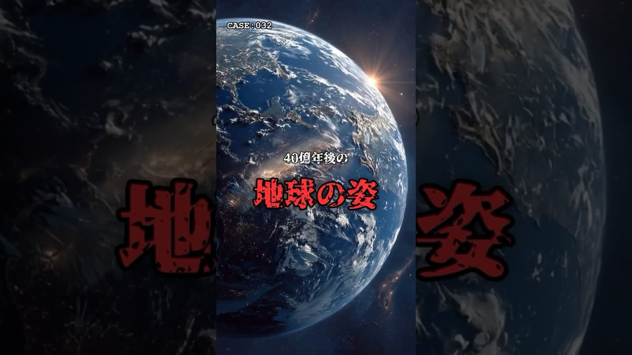 【観測記録】40億年後の地球の姿。 #宇宙 #ミステリー のサムネイル