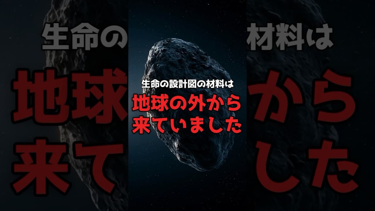 生命は地球で生まれた、という常識が覆る。 のサムネイル