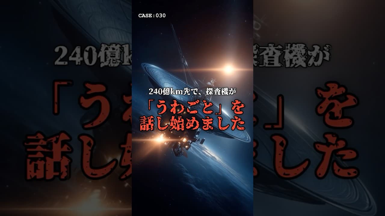 【緊急】ボイジャー1号からの通信が「解読不能」です。 #宇宙 #都市伝説 のサムネイル