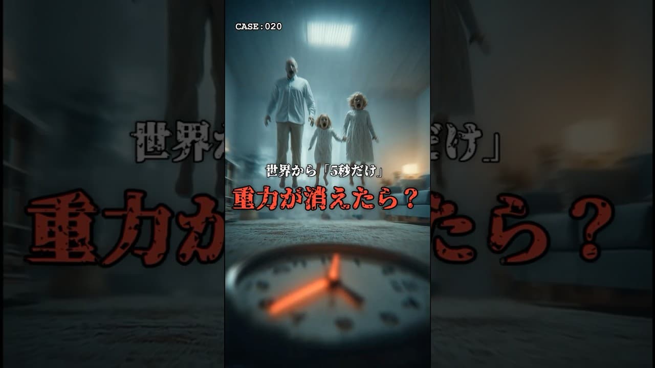 重力が「5秒だけ」消えたら…… #物理学 のサムネイル