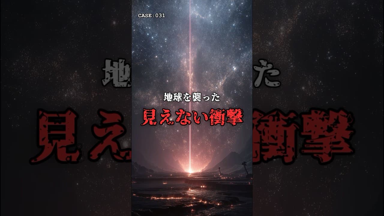 【観測記録】地球を襲った、見えない衝撃。 #宇宙 #ミステリー のサムネイル